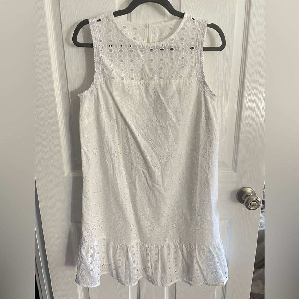 LOFT Eyelet Dress 4